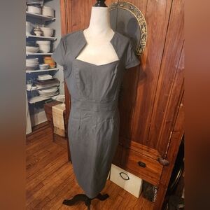 Grace Karin Gray Vintage Look dress Sz XL